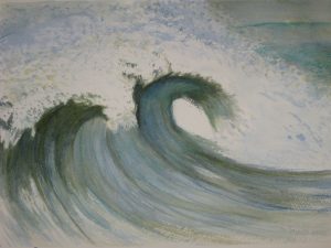 wave painting